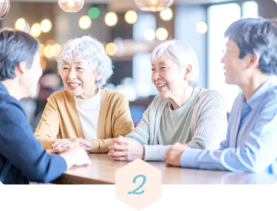 シニア向け昼スナック